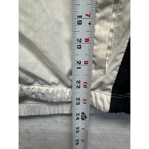 Vintage Adidas Three Stripe Full Zip Running Wind Jacket Medium - Picture 9 of 10